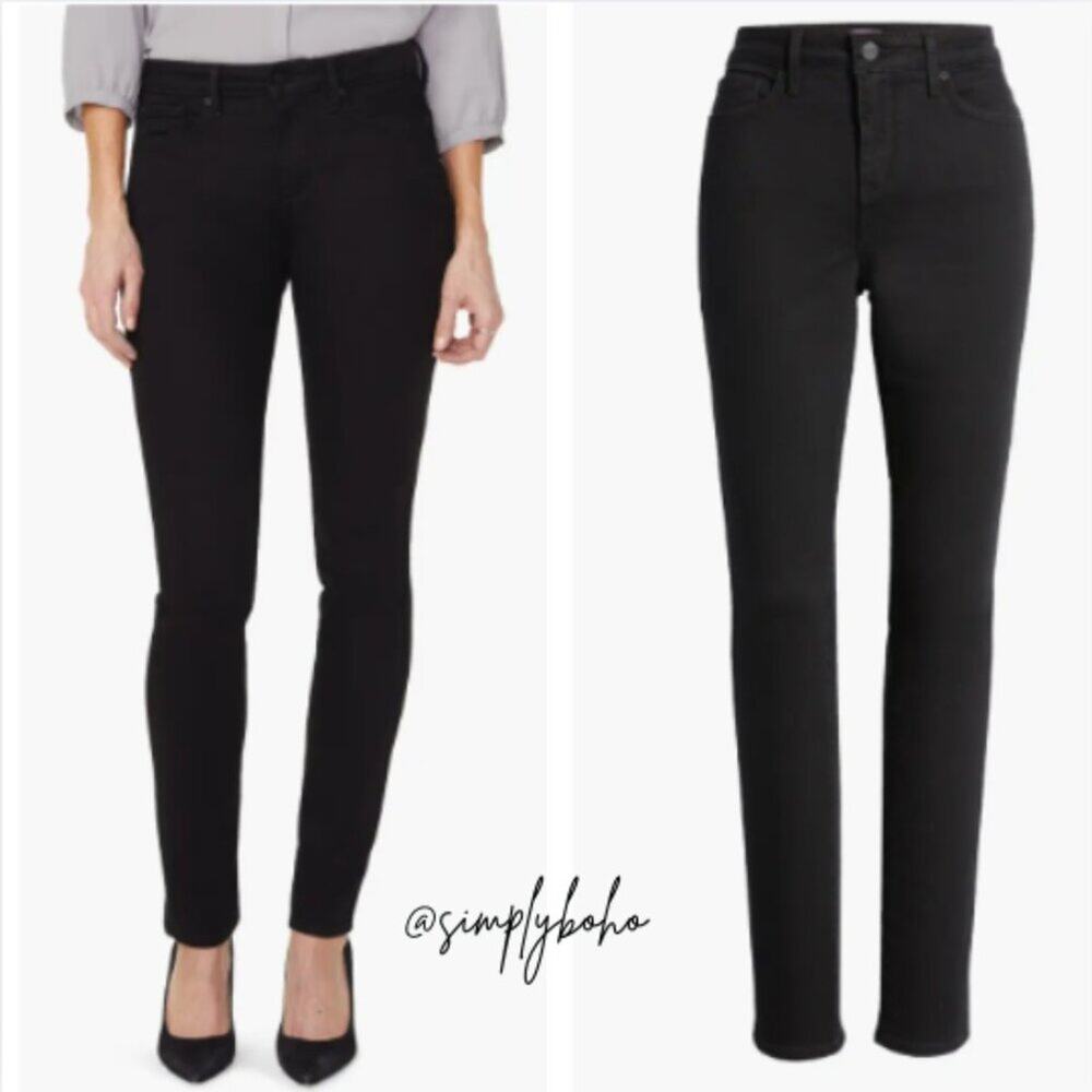 NEW - NYDJ - ALINALEGGINGS black jeans - PLUS SIZE 16